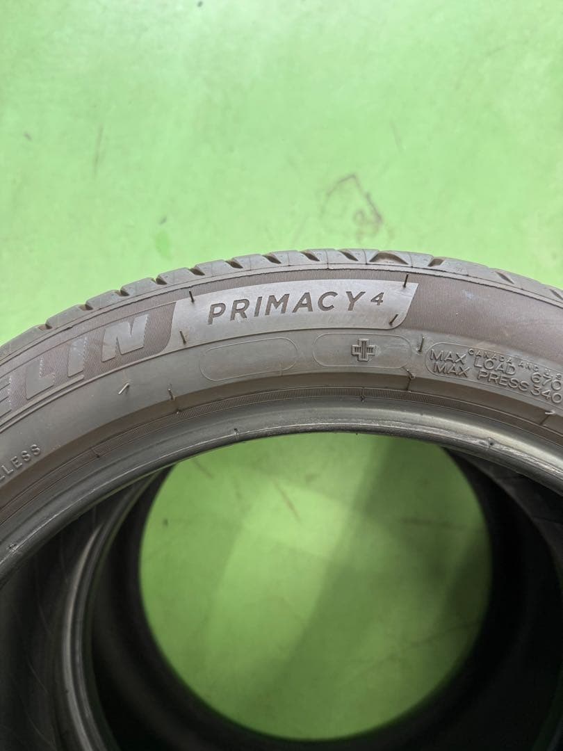 ミシュランプライマシー4＋225/45R17中古2本セット24年製造