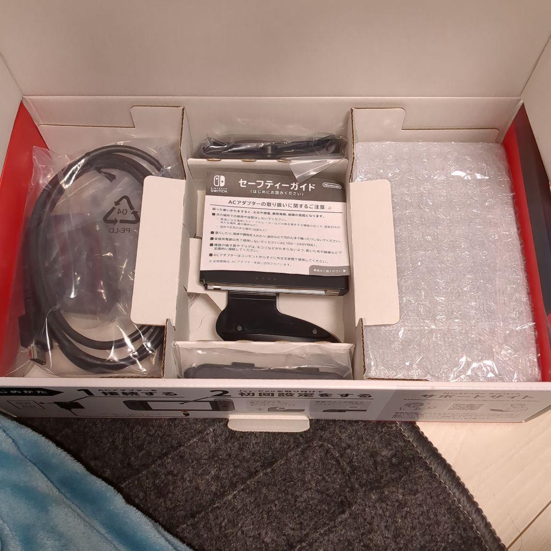 【美品】Nintendo Switch 本体 バッテリー強化モデル　グレー
