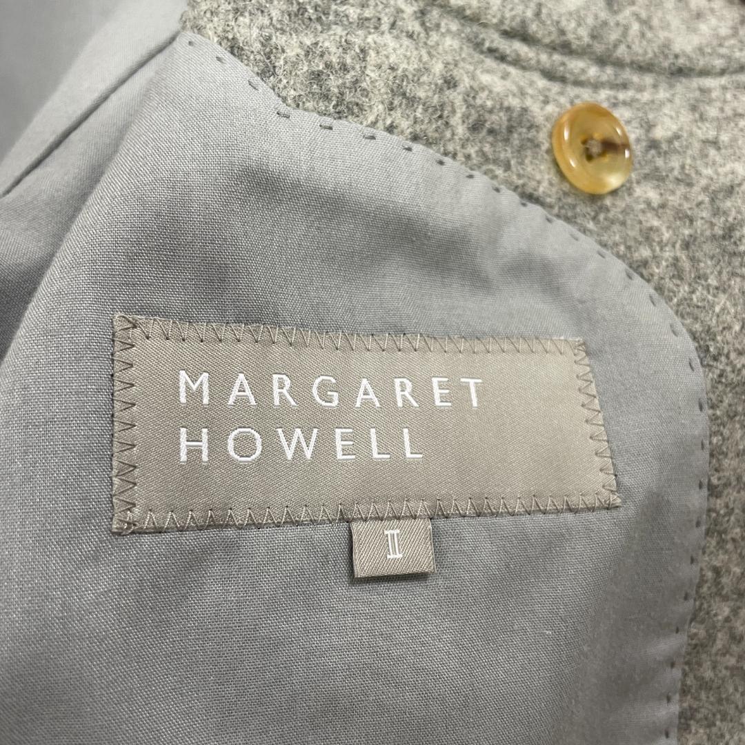 MARGARET HOWELL ウール グレー テーラードジャケット 日本製