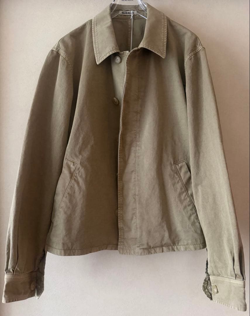 26ss GARMENT-DYED FINX LIGHT CHINO ブルゾン