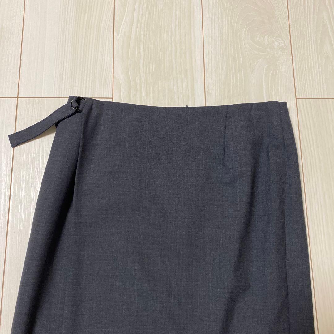 Plage TAB WRAP スカート グレー 36サイズ