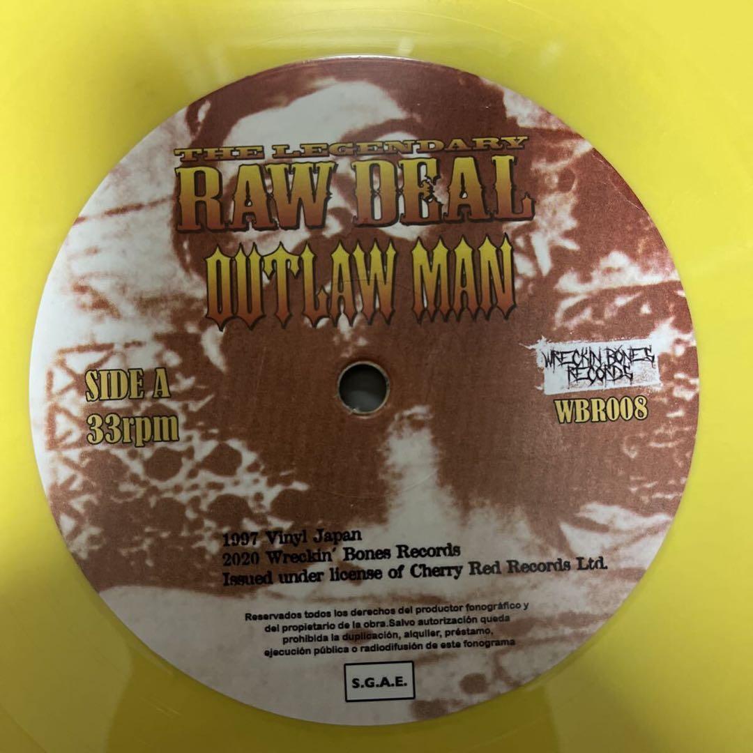 Legendary Raw Deal イエロー盤 サイコビリー ロカビリー