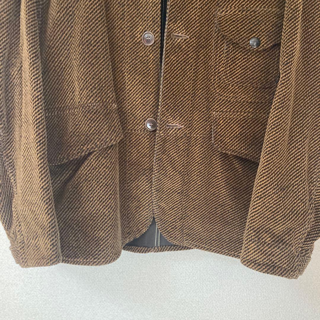 CORONA GAME JACKET LIGHT TWEEDUROY ブラウン