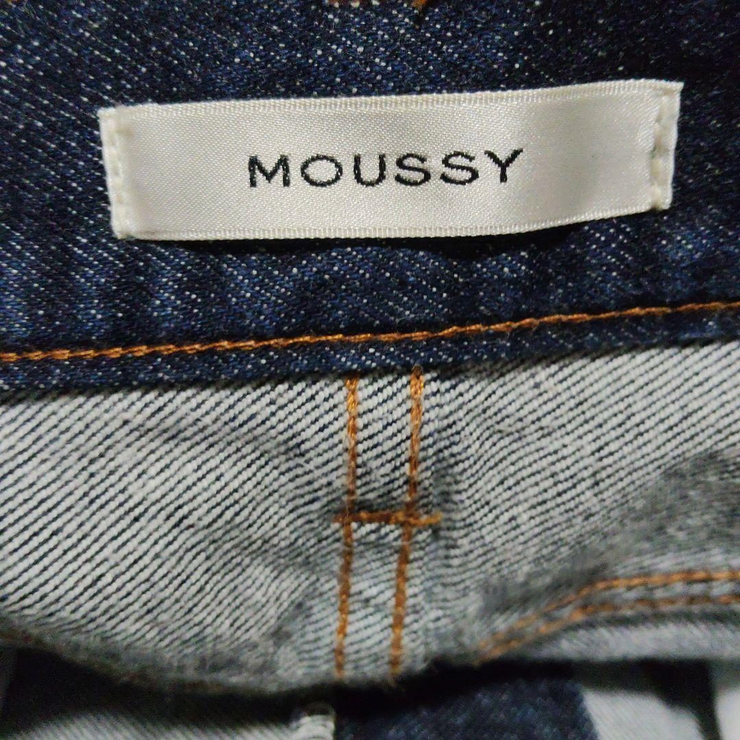 MOUSSY MVS SW FLARE size 27 濃紺 One Wash