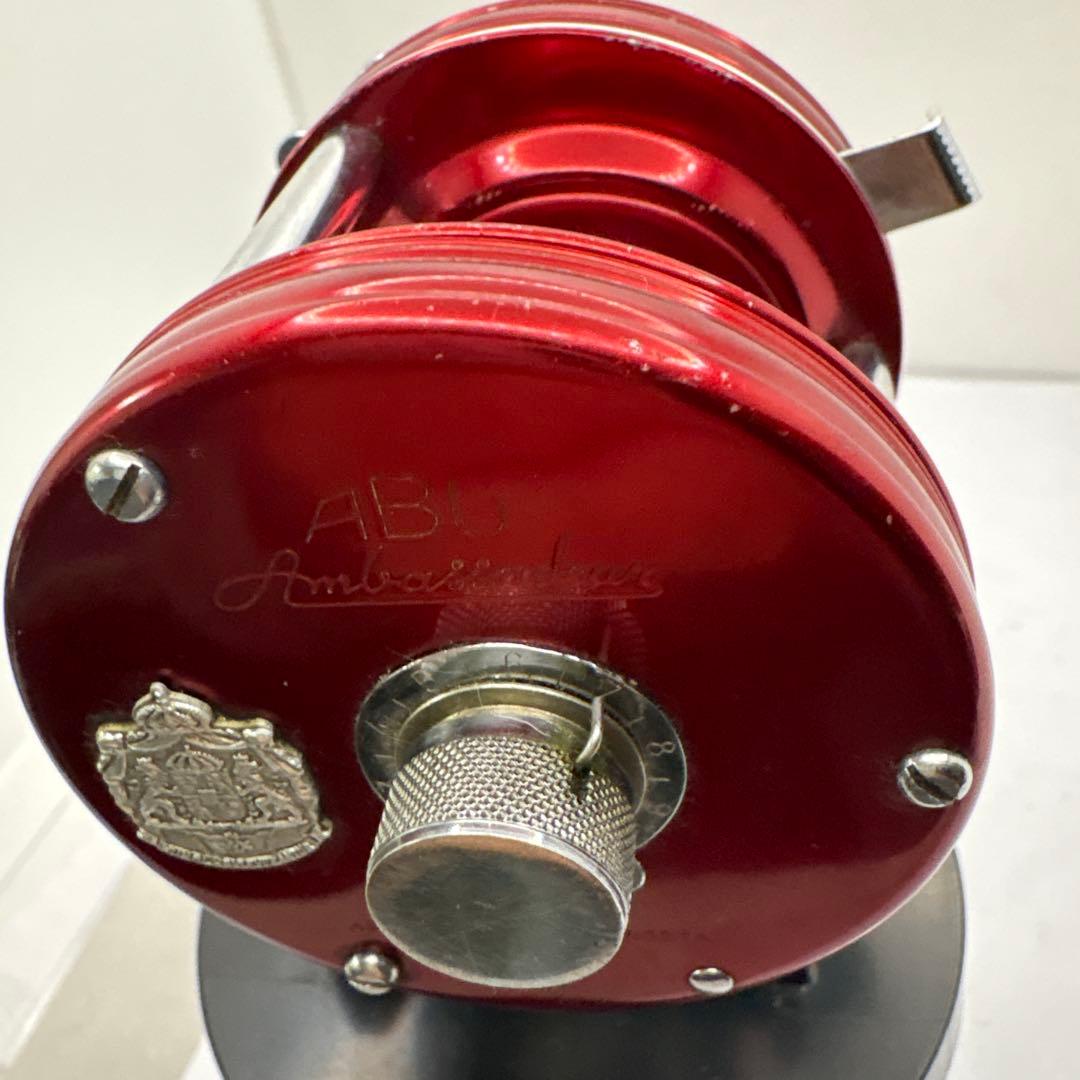 ABU5000 ベイトリール レッド