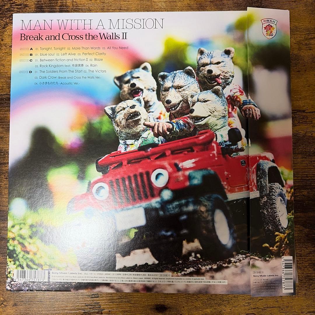 MAN WITH A MISSIONレコード