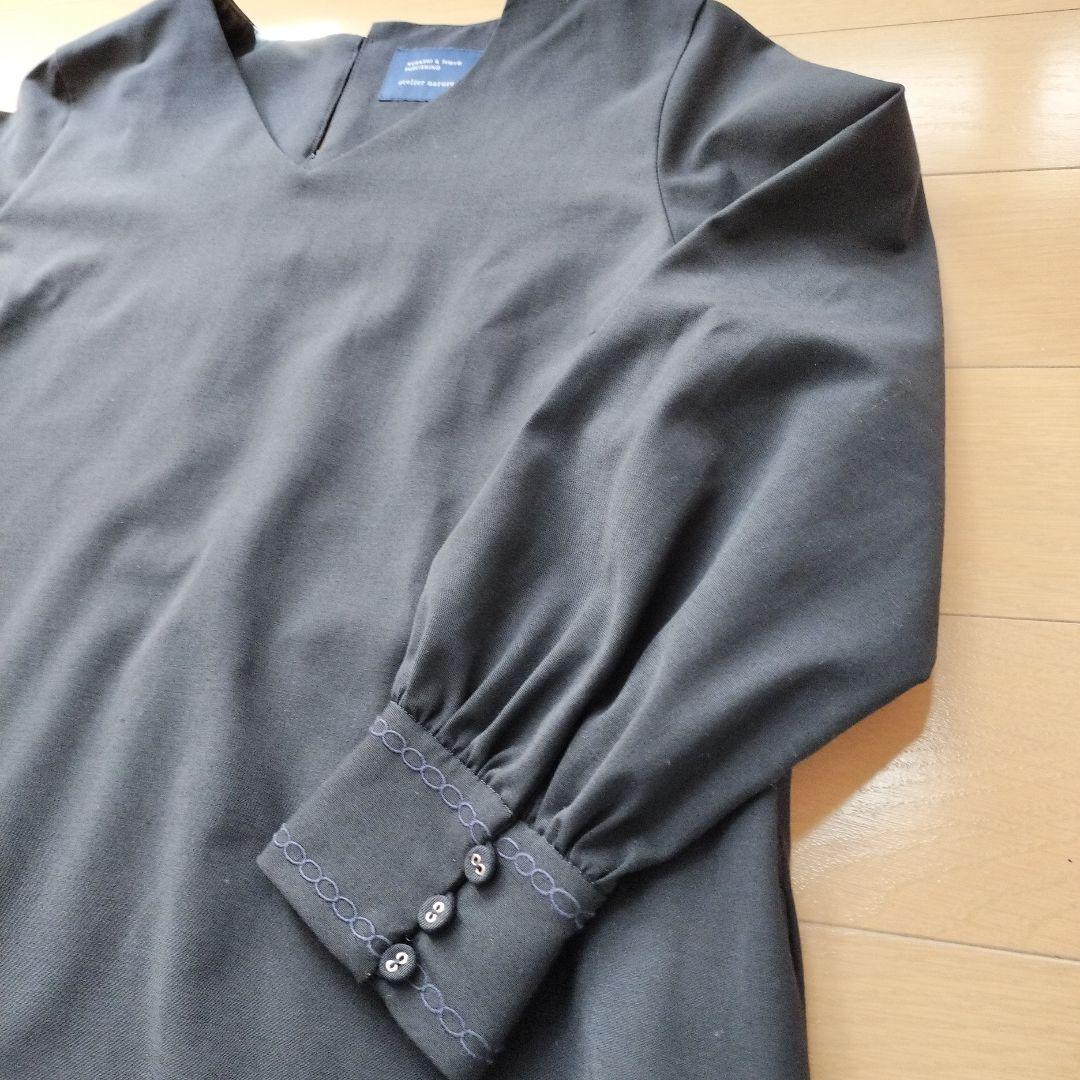 北欧暮らしの道具店　アトリエナルセ　フォーマルドレス　コクーンワンピース
