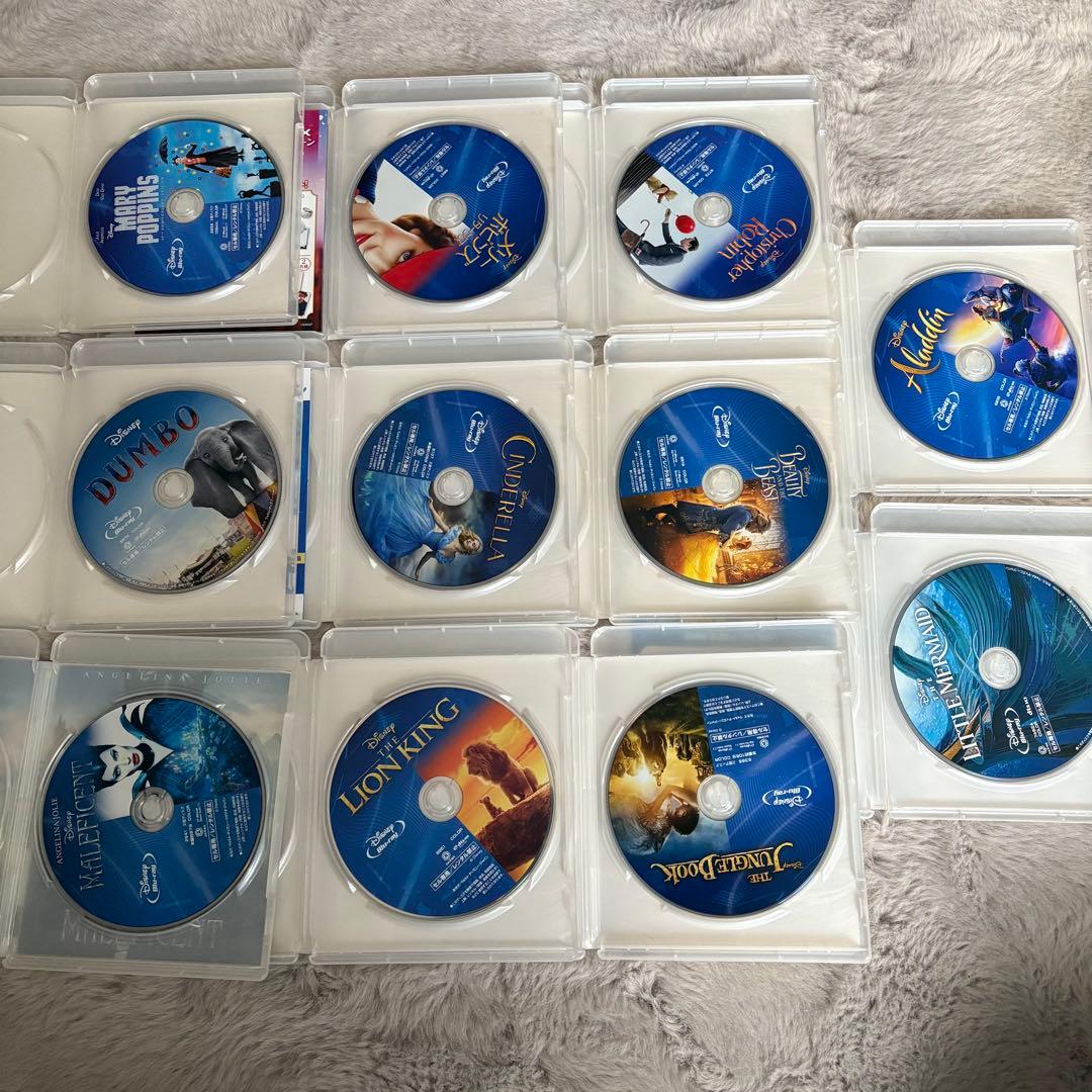 ディズニー　実写版　ブルーレイ