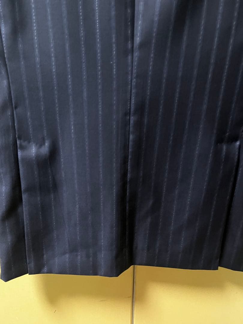 【美品】ISAIA イザイア　44 8R ストライプ スーツジャケット