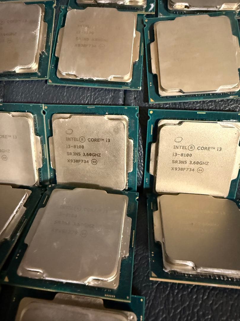 Intel Core i3-8100 3.60GHz 34枚セット