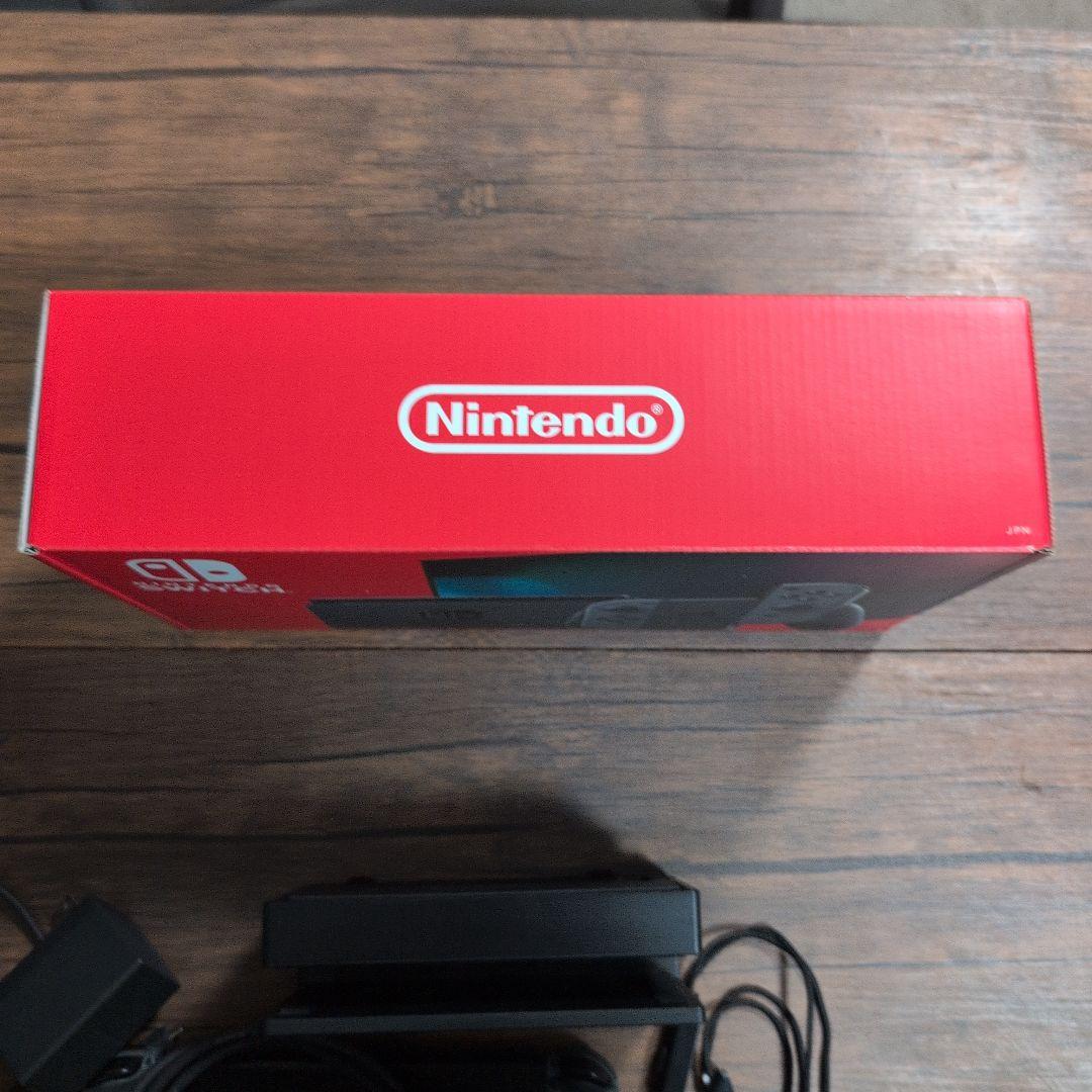 【美品】Nintendo Switch 本体 グレー バッテリー強化版