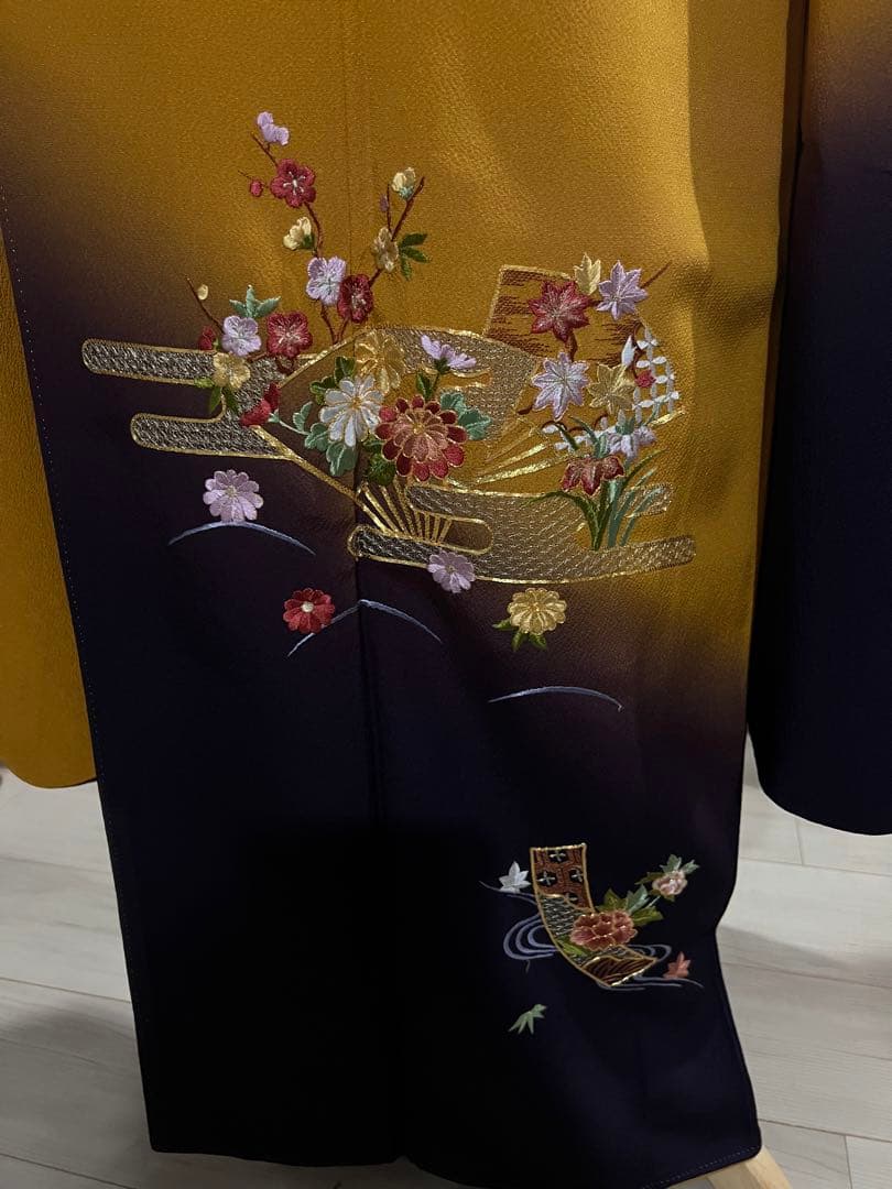 お振袖３着、長襦袢3着、刺繍半衿4枚　合計10点✨
