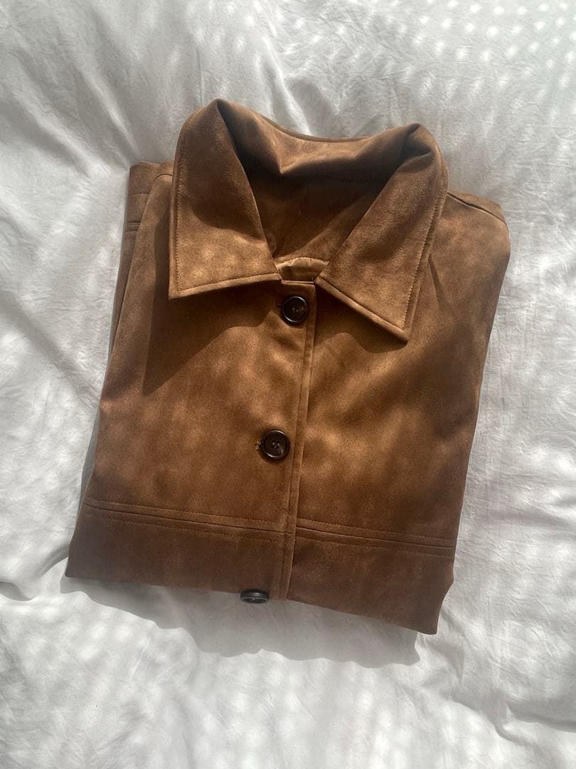 A.subjjject 完売品 Suede Touch Box Jacket