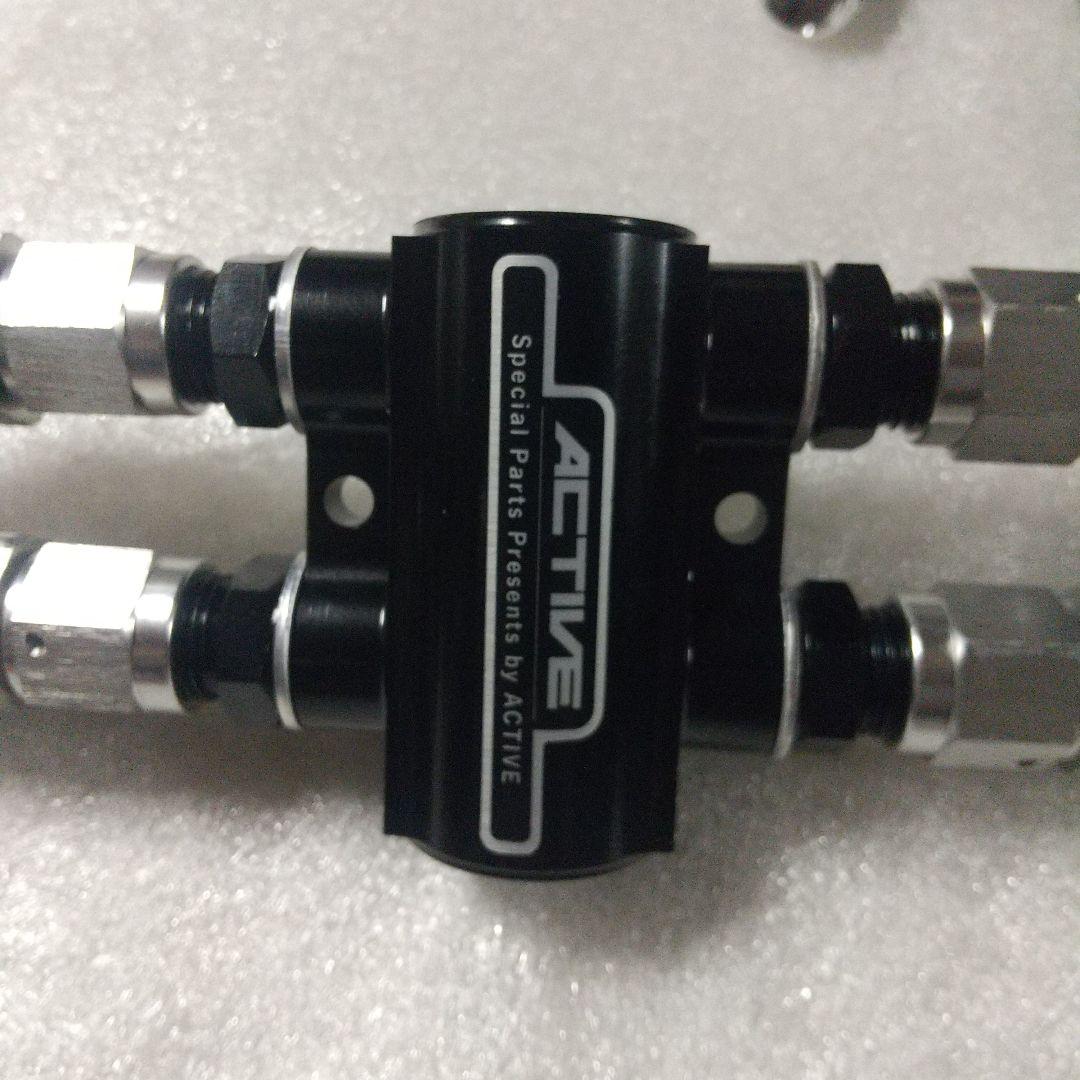 CBX400F CBR400F ゼファー オイルクーラーサイド回し