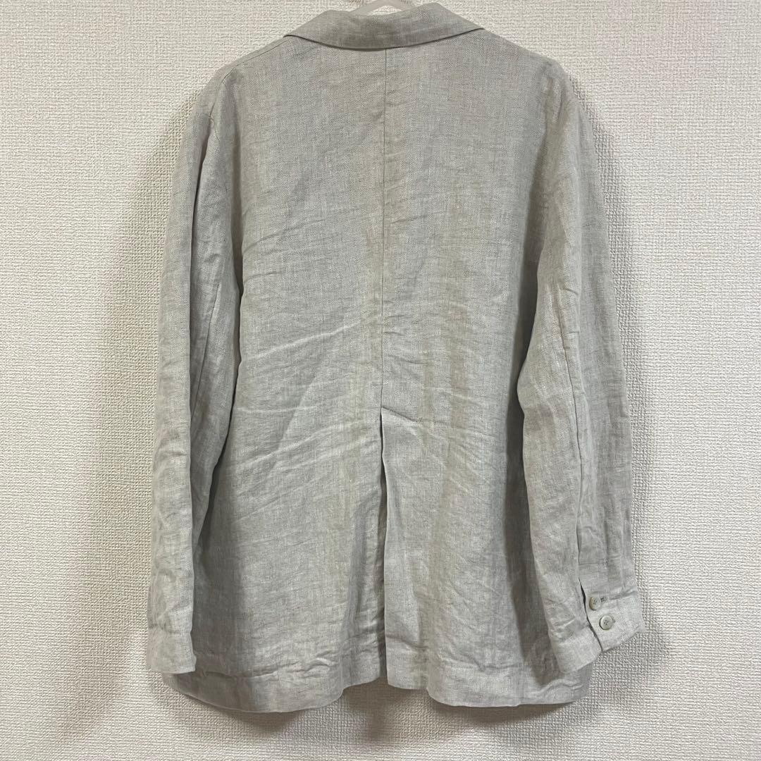 現行モデル✨25ss✨リネンエアリージャケット スピックアンドスパン 麻 38