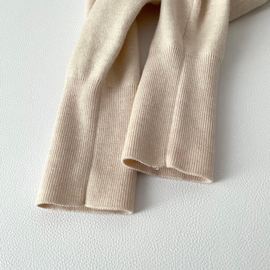 Spick&Span スピック&スパン ダブルジャガード ビッグカーディガン