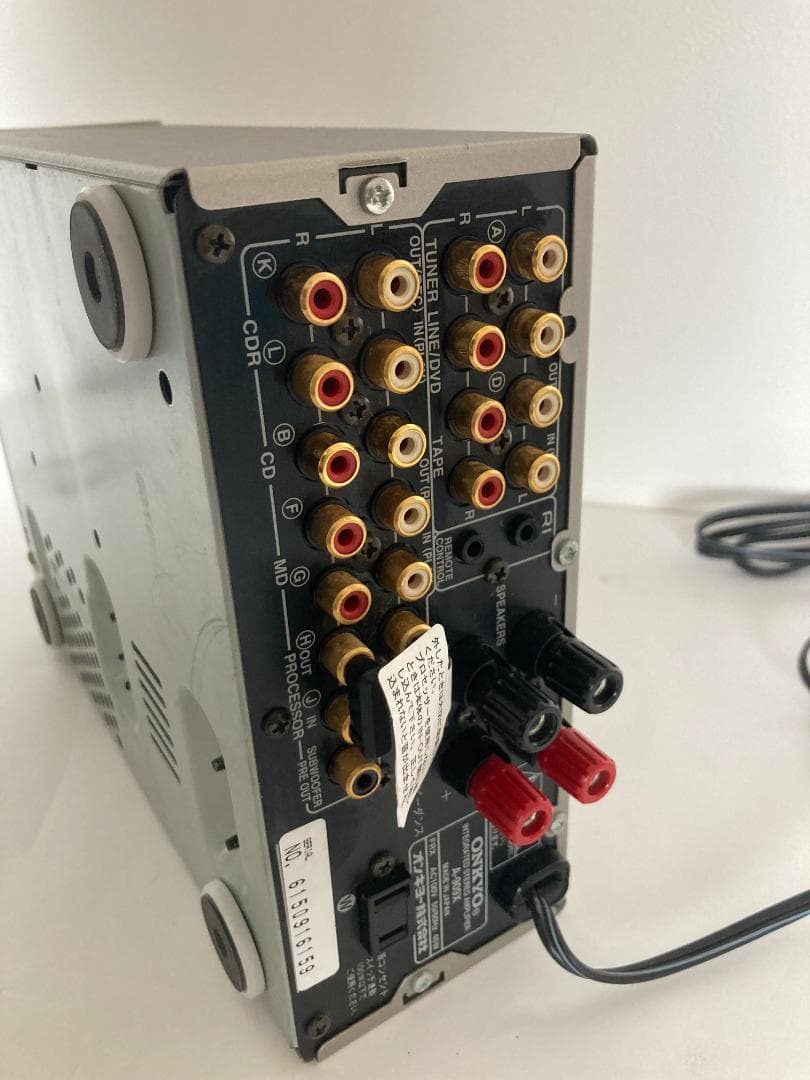 hideONKYO A-909X プリメインアンプ リモコン付き