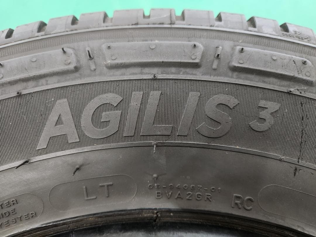 送料込☆2024年製 ミシュランタイヤ 195/80R15 LT☆1本