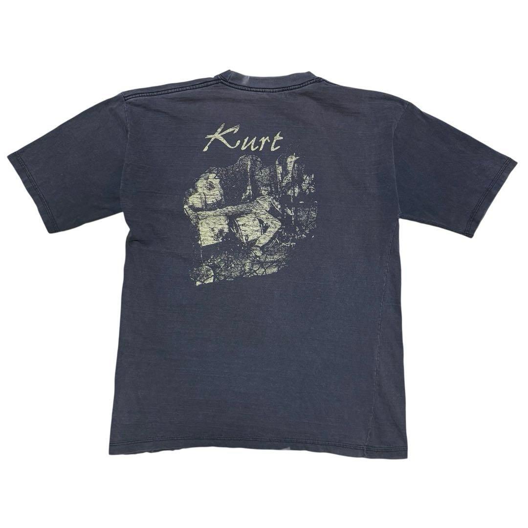 n*h様 90's NIRVANA  Cobain Tシャツ フェード