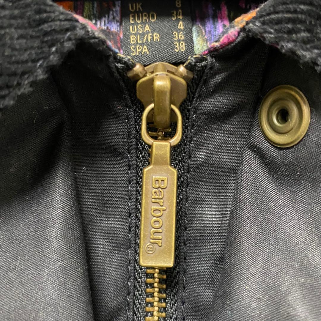 A*M様 超美品 Barbour バブアー ビデイル オイルドジャケット 黒 M
