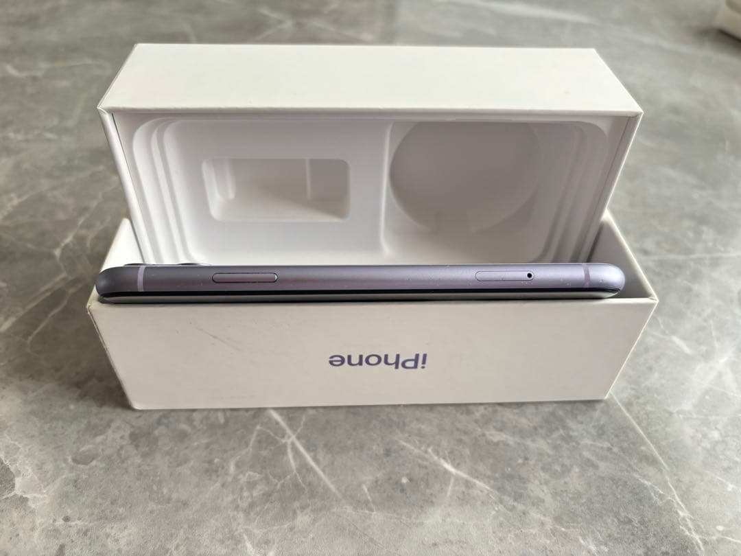 早い者勝ち！美品！Apple iPhone 11 ラベンダー 本体と箱付き