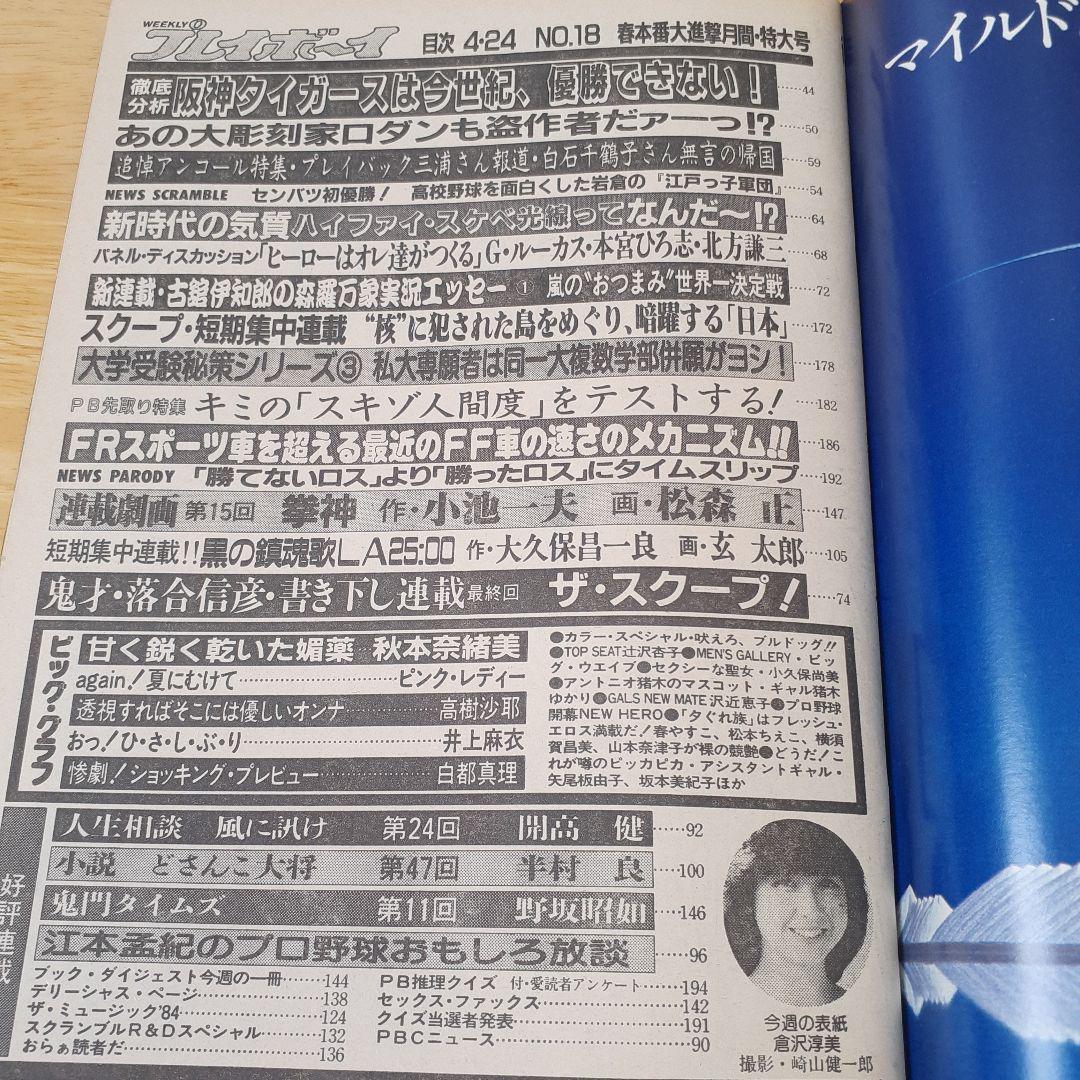週刊プレイボーイ 9冊セット