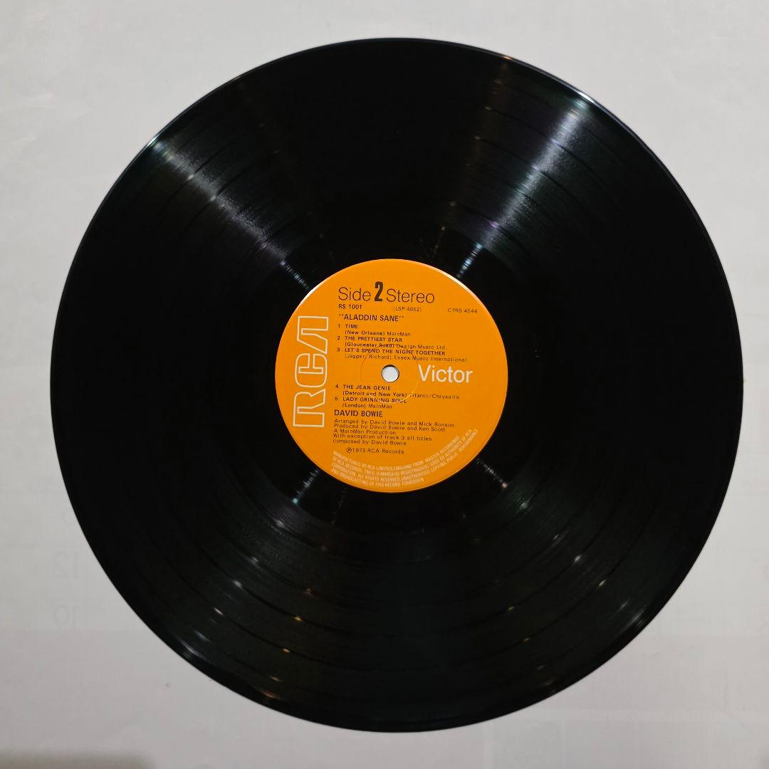 UK初版3T/3T A1 デヴィッド・ボウイ Aladdin Sane LP