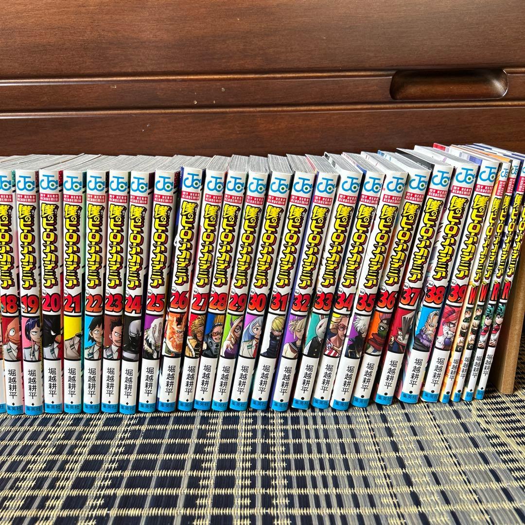 僕のヒーローアカデミア 1~39巻 映画特典 ポストカード付 出品中の漫画同梱可