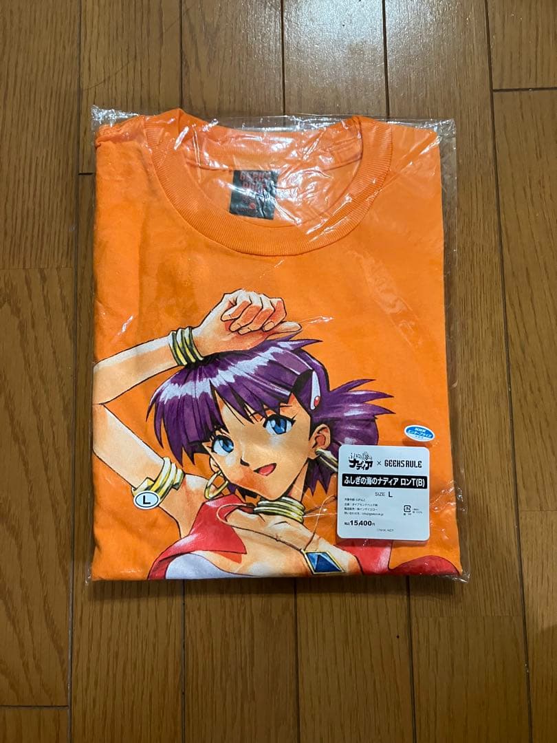 Geeks Rule×ナディア　 長袖Tシャツ L
