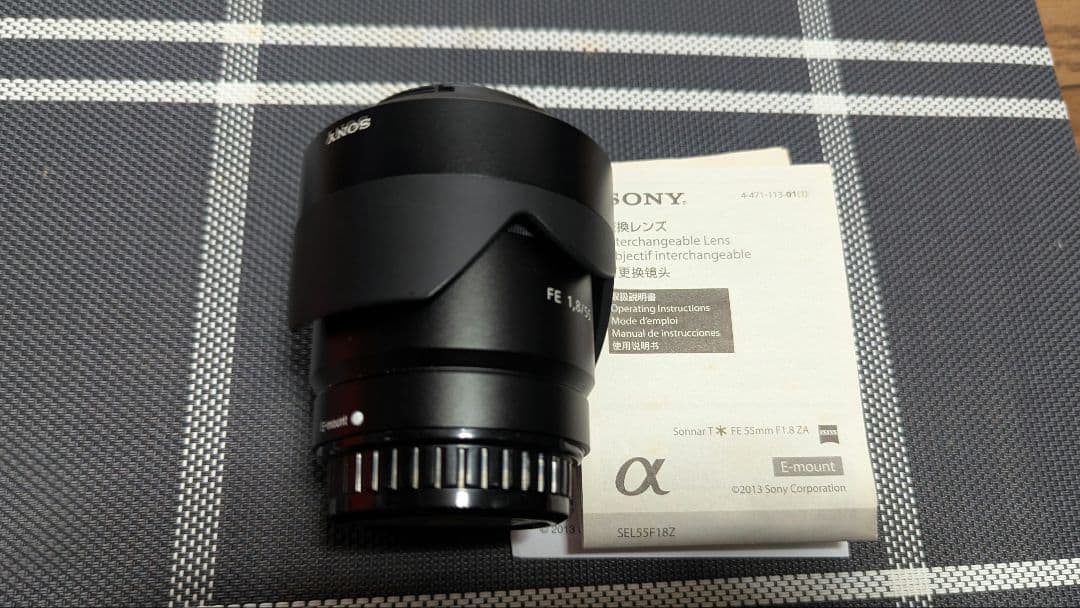 ソニー フル単焦点レンズ Sonnar T FE 55mm F1.8 ZA