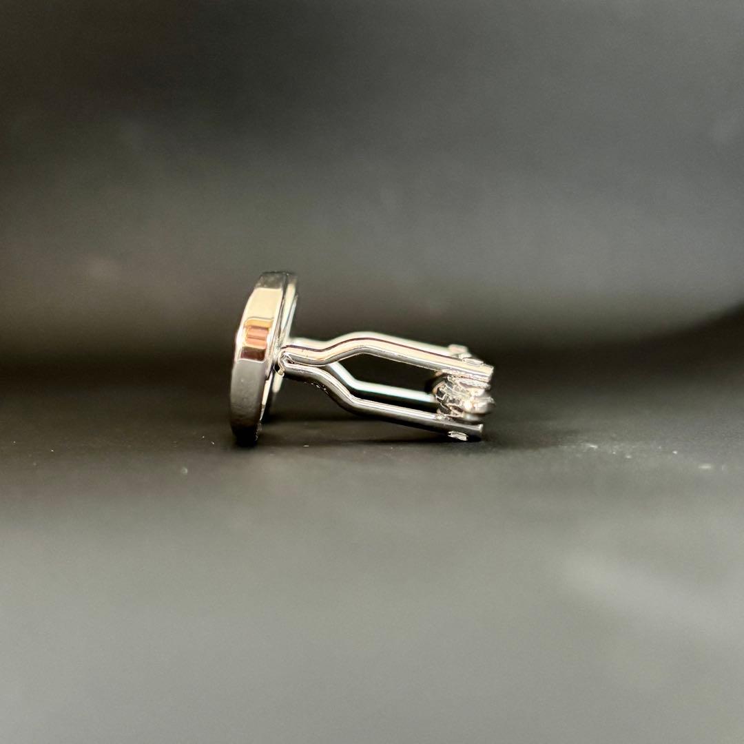 【極美品】【ダンヒル】カフス ネクタイピン セット シルバー色 ビジネス 結婚式