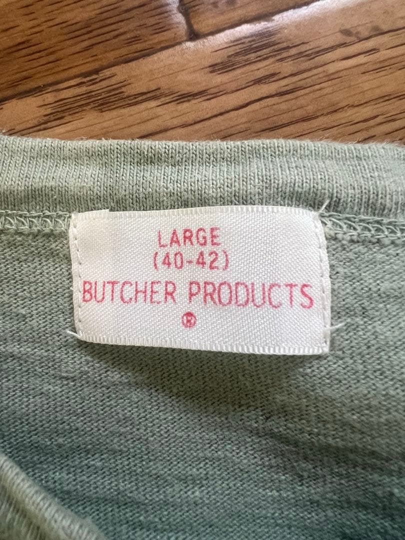 atlast&co butcher product 半袖 ポケットTシャツ