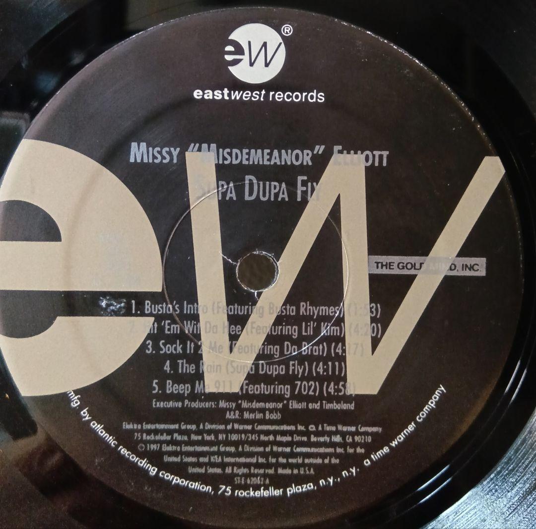 [名盤]Missy Elliott Supa Dupa Fly 2枚組レコード