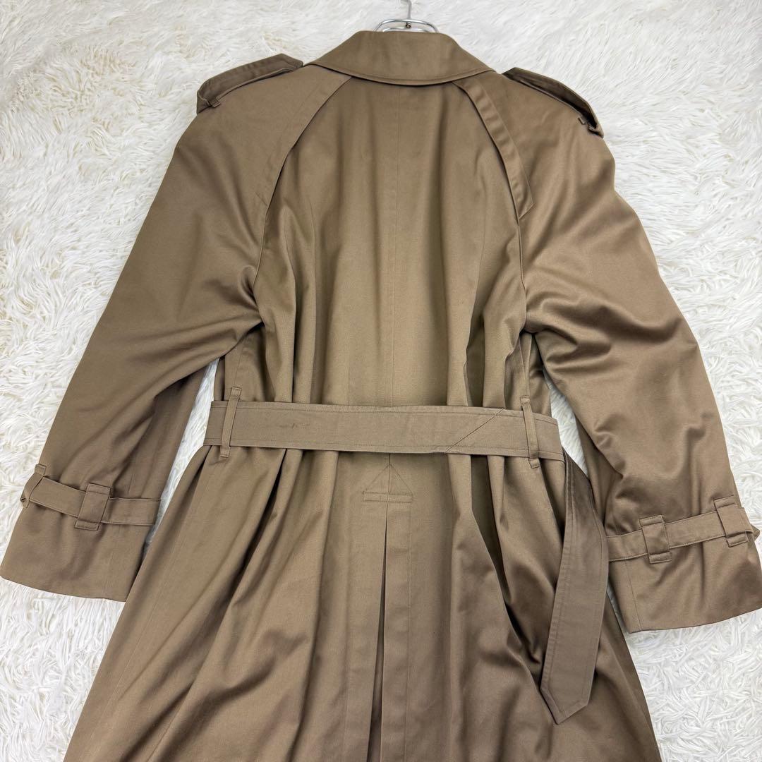 極美品 90s バーバリー トレンチコート 着丈112 ライナー チェック