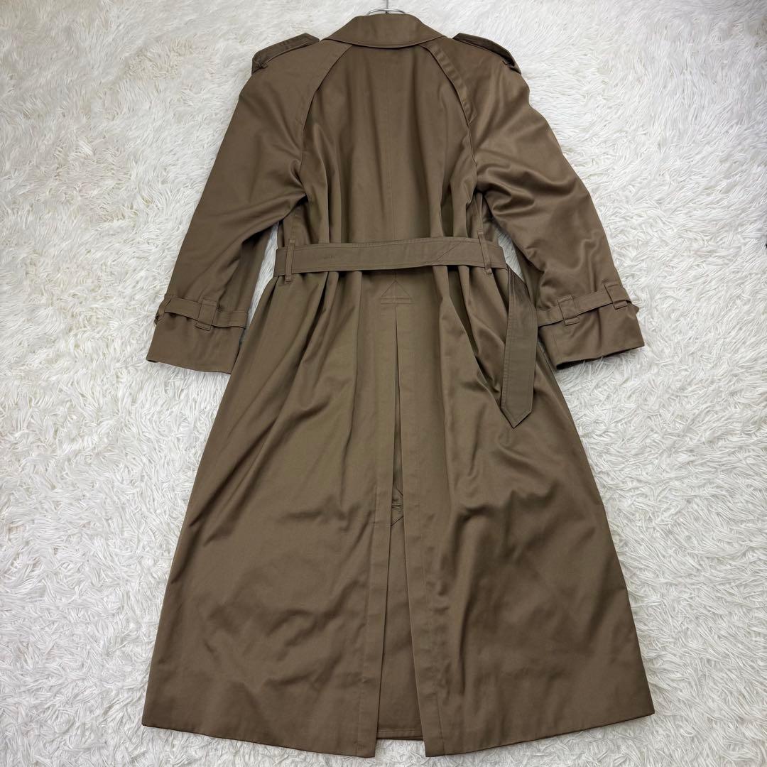 極美品 90s バーバリー トレンチコート 着丈112 ライナー チェック