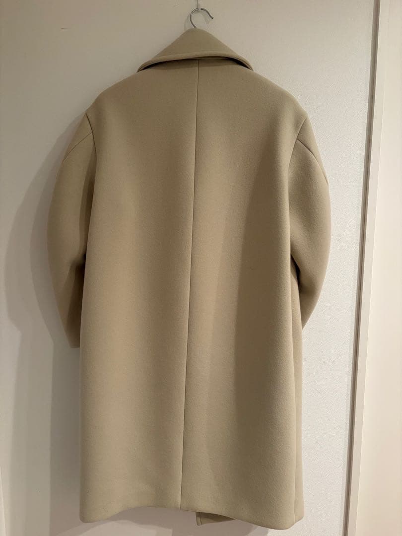 【AURALEE】SPONGE WOOL MELTON COAT