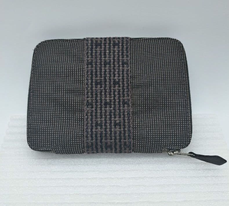 HERMES エールライン パースPM ラウンドファスナー 折り財布