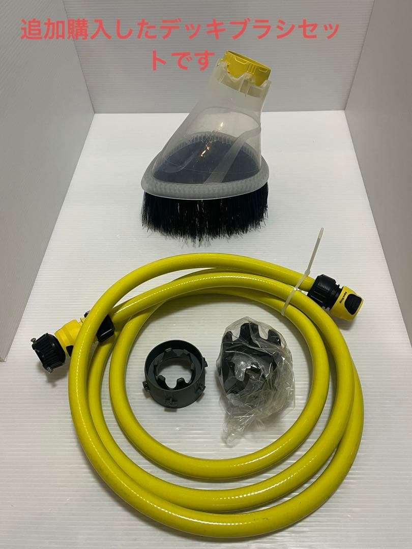 KARCHER K3 silent 高圧洗浄機 デッキブラシセット付き