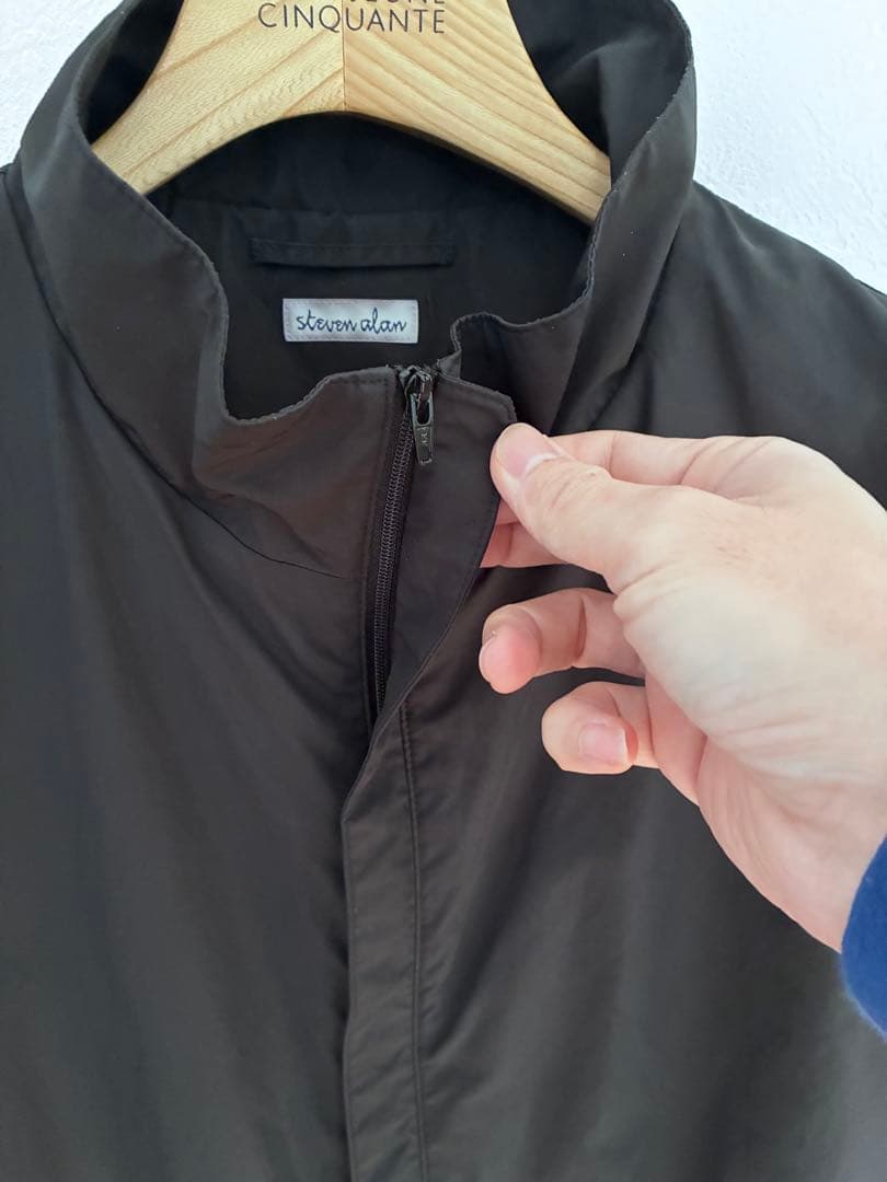 ＜Steven Alan＞ ベリーマエックス スタンドカラー ベスト　L