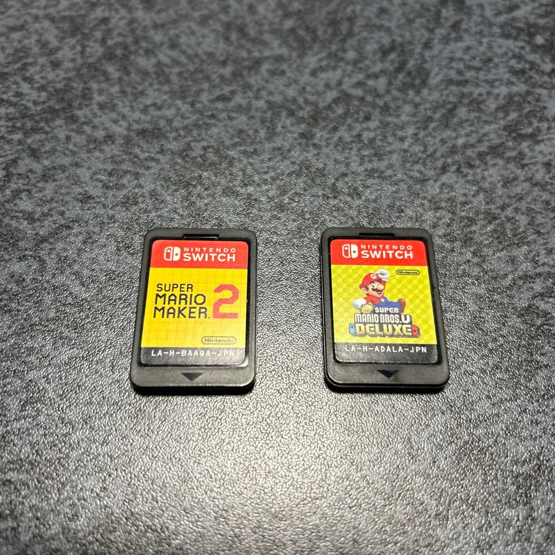 ニンテンドーswitch スーパーマリオソフト２本セット