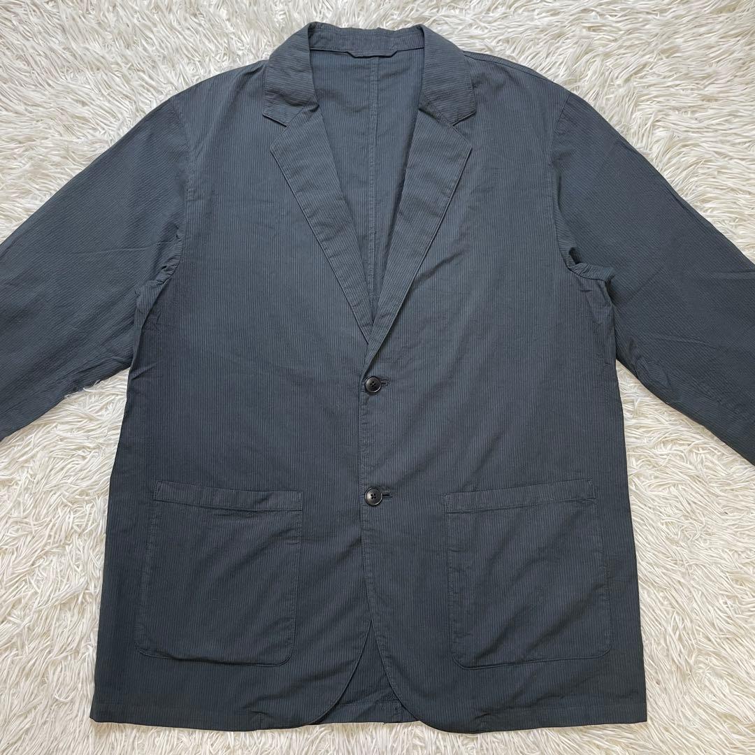 希少 XL steven alan テーラードジャケット グレー系 洗濯可能