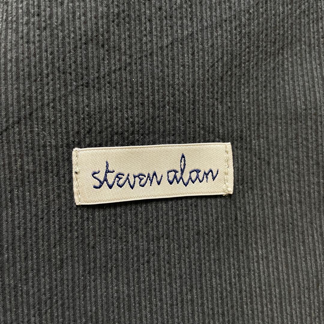 希少 XL steven alan テーラードジャケット グレー系 洗濯可能