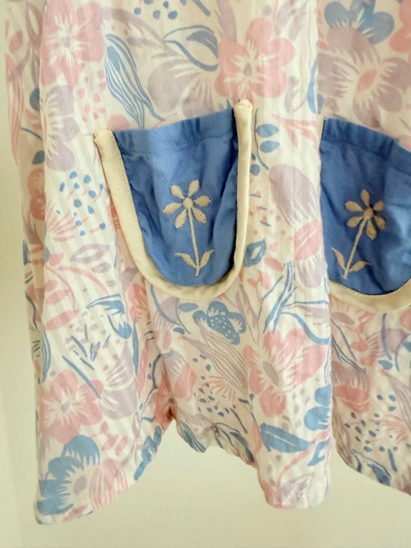 ぽ*ろ様 Apolina Flora Dress-50'sFloral 2-3y