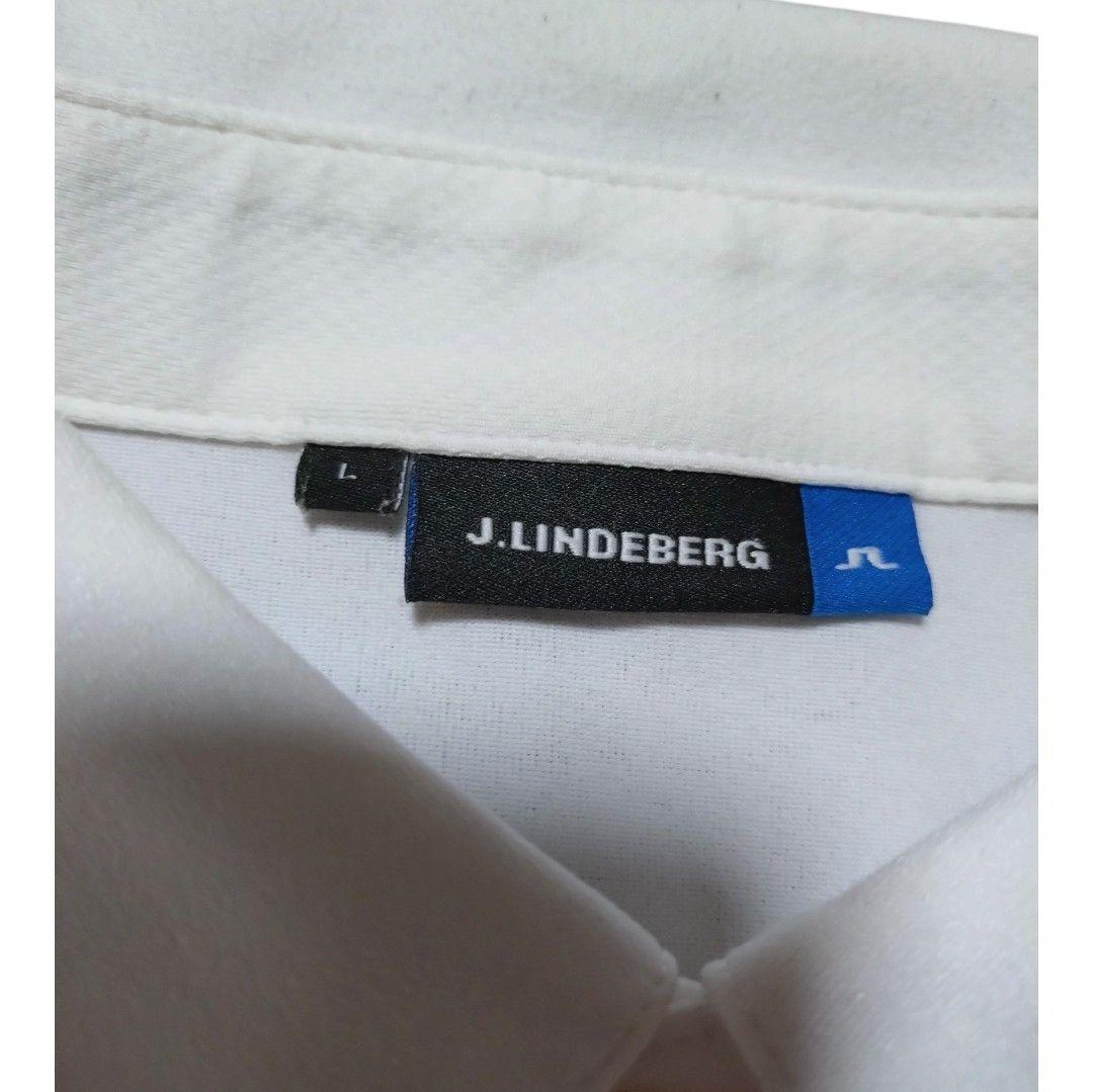J.LINDEBERG ジェイリンドバーグ 半袖 ポロシャツ L ゴルフウェア