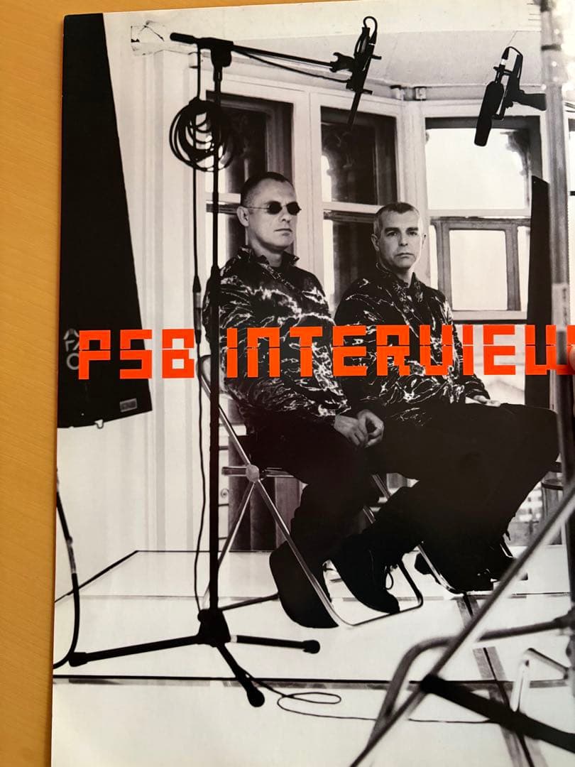 Pet Shop Boys ツアーパンフ　ペット・ショップ・ボーイズ　希少