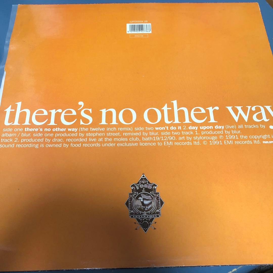 12インチレコードblur/there's no other way remix