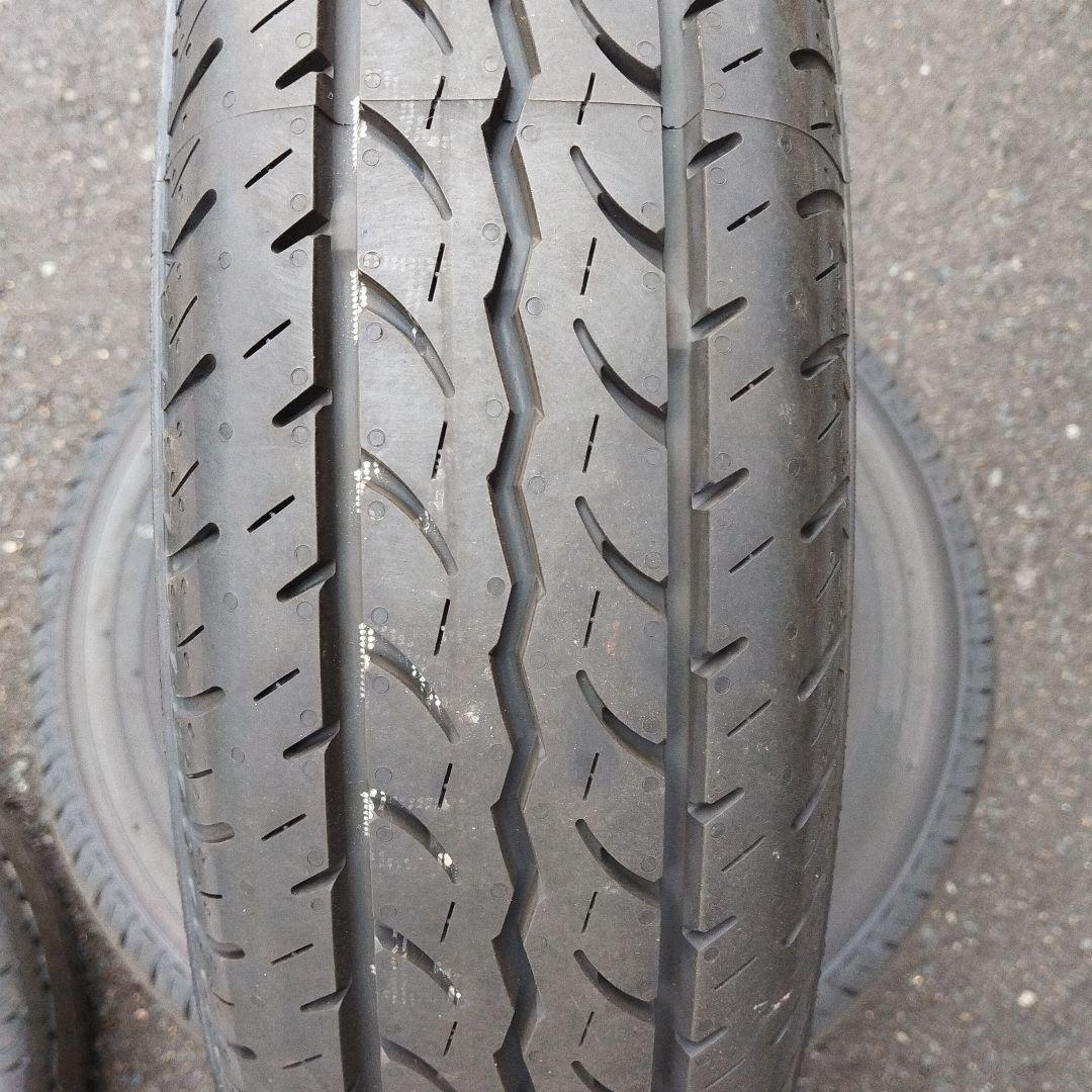 新車外し　ヨコハマ　145/80R12 80/78 4本　軽トラ　軽バン