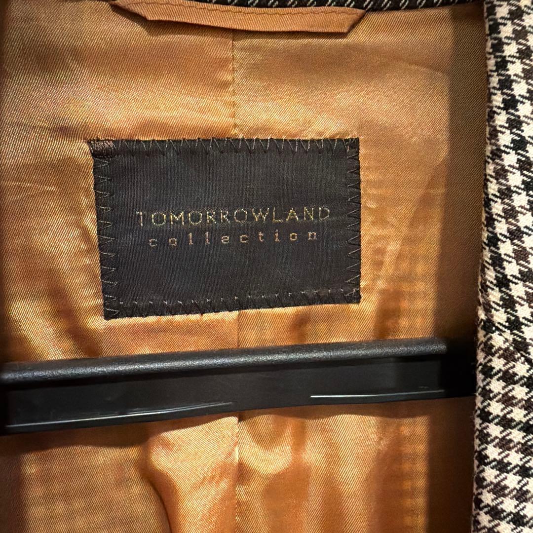 TOMORROWLAND ジャケット　チェック　38