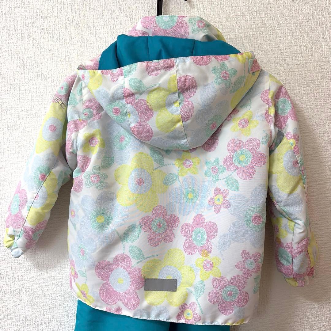 美品FABLICE 子ども用スキーウェア上下セット 110