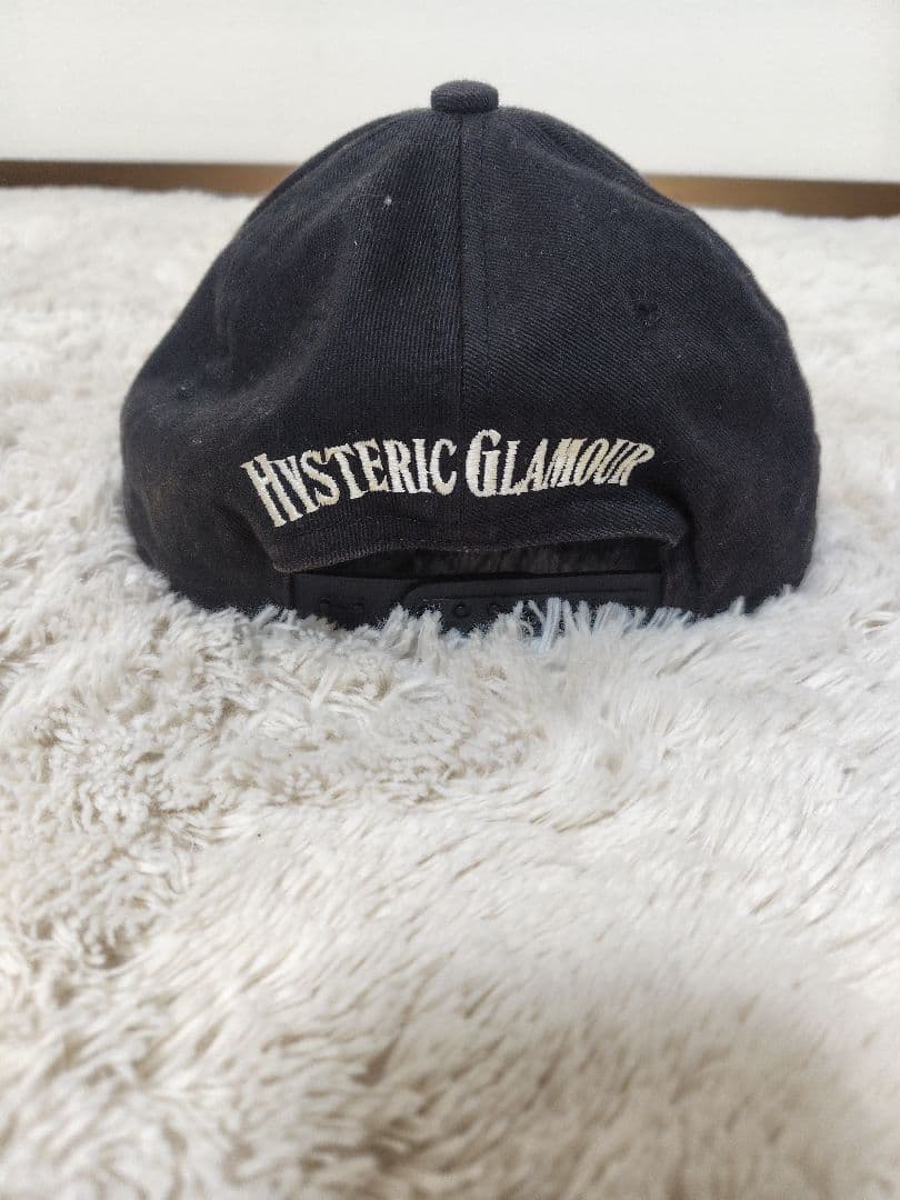 HYSTERIC GLAMOUR ブラックキャップ ヘリン着用